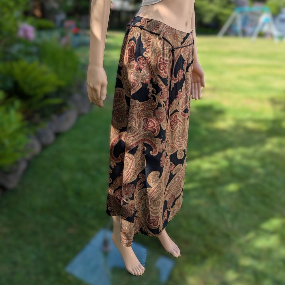 Liz Claiborne Paisley Midi Skirt - Picture 4 of 9